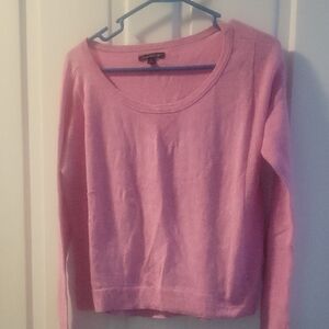 American Eagle Outfitters Pink Crew Neck Sweater